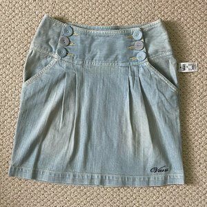 NWT Vans Denim Skirt